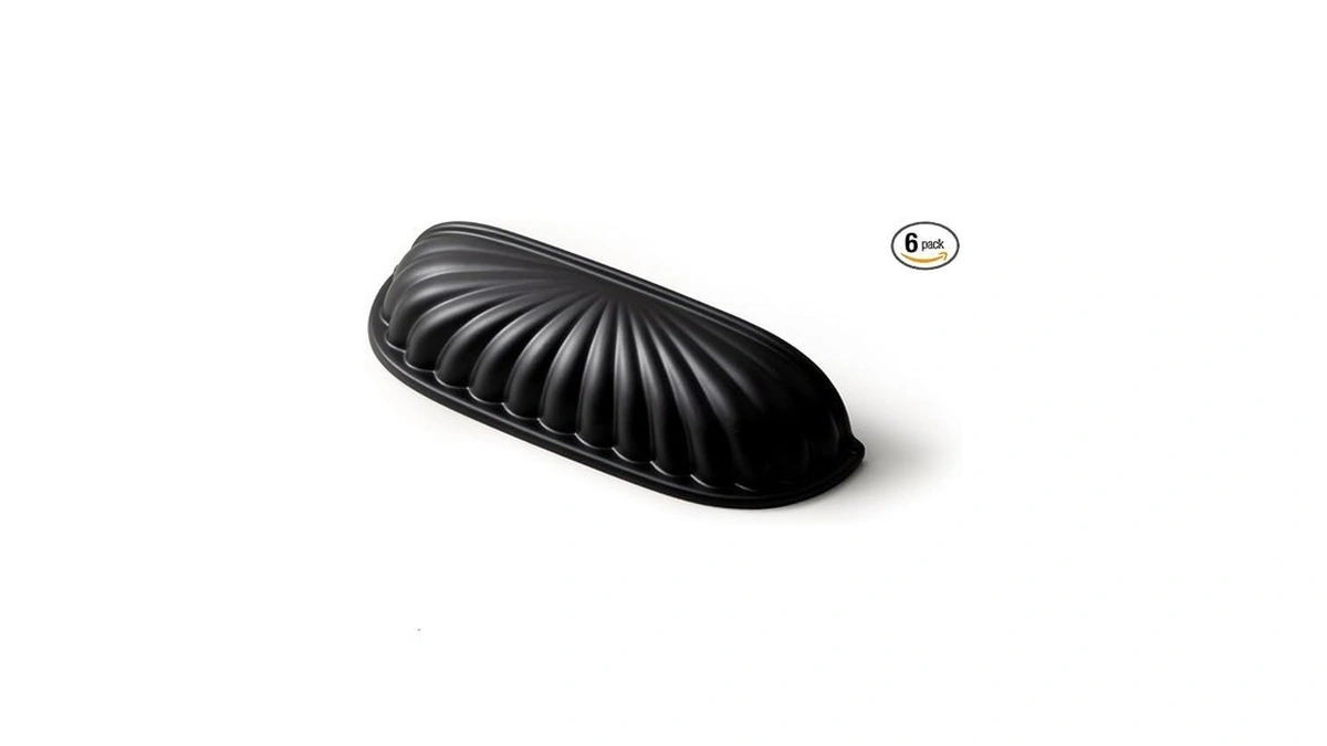 Goo-ki Modern 2.5'' οΌ64mm Hole Centers Matte Black Cabinet Pulls,accessible