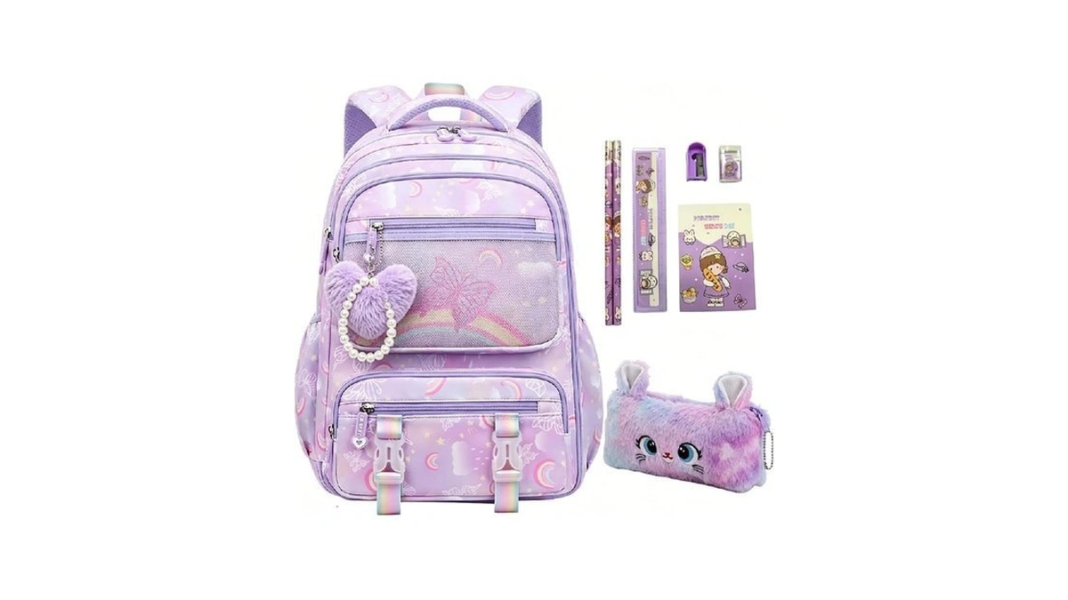 Kistou Kids Backpack For Girls.girls Backpack,school Bag For Kids.girlsteens Middle
