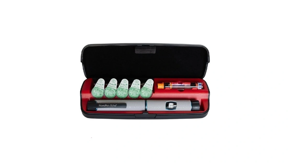 T1me Safe Case - Reusable Insulin Pen Case With Needle