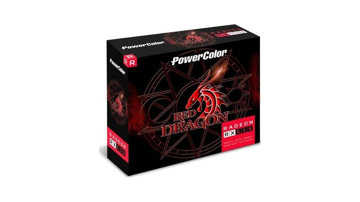 Powercolor Amd Radeon 550 2gb Gddr5 Graphics Card