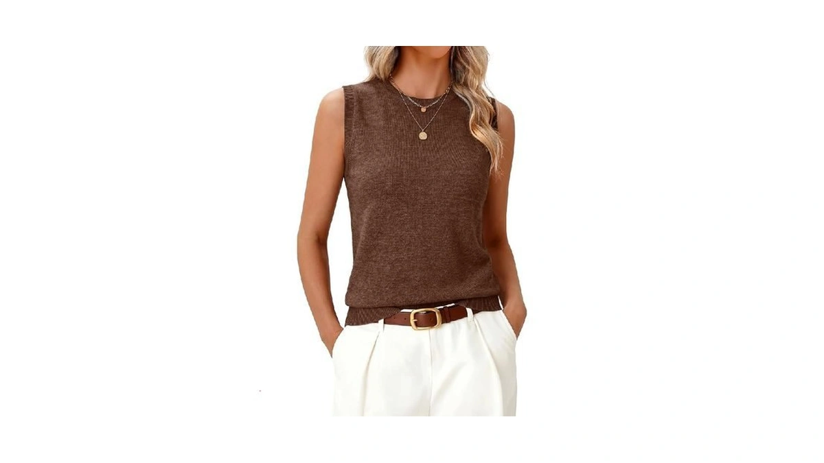 Evaless Wool Blend Tank Tops For Women 2026 Trendy Sleeveless