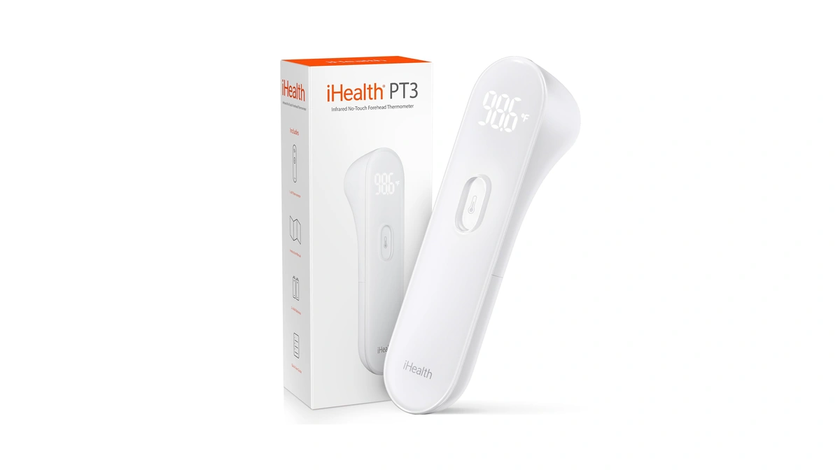 Ihealth No-touch Forehead Thermometer For Adults, Kids, Babies - 1s