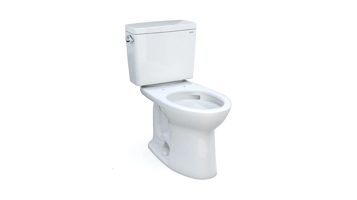 Toto Drake Two-piece Elongated 1.6 Gpf Universal Height Tornado Flush