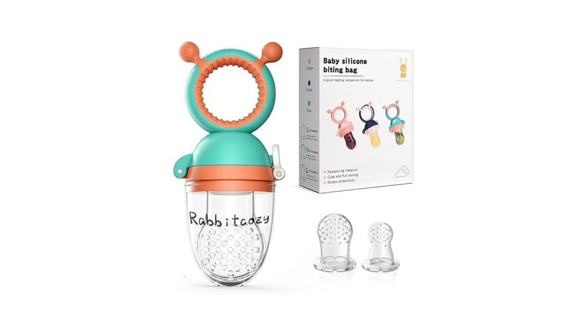Baby Fruit Food Feeder Pacifier - Fresh Teething Pacifiers, 3