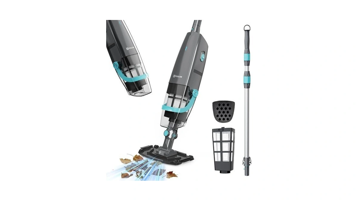 Poolmr Cordless Pool Vacuum For Above Ground Pools & Inground