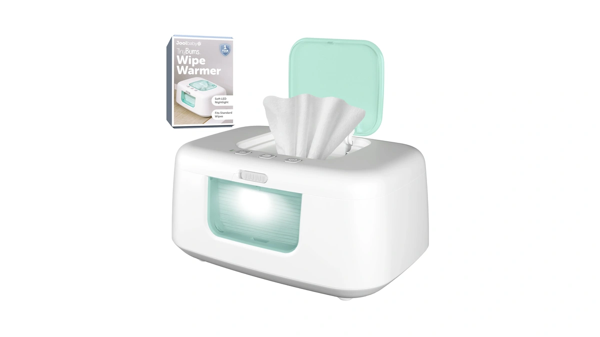 Jool Baby Tinybums Baby Wipe Warmer & Dispenser With Led