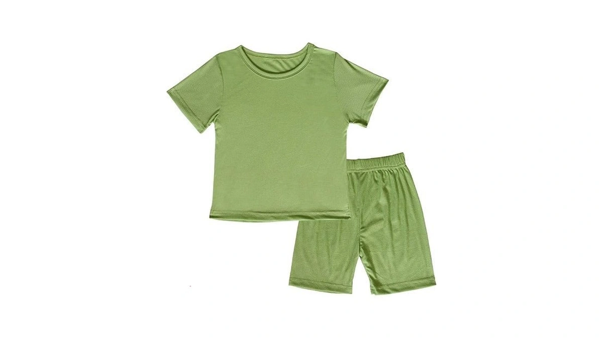 Jwwn Toddler Girls Boys Short Sleeve Pajamas Set Little Kids