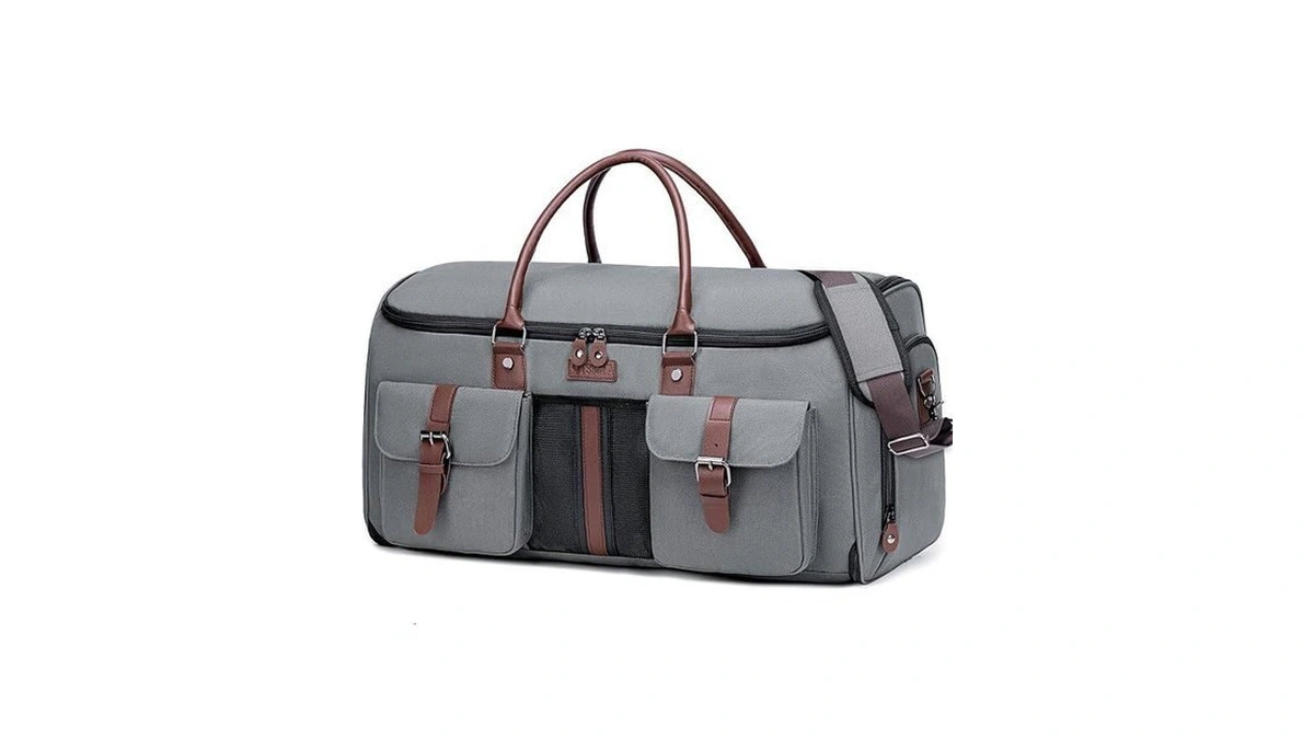 Carry On Garment Bag,vessgra 2 In 1 Duffle Bag For