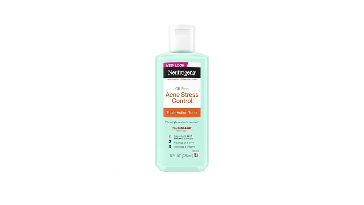 Neutrogena Acne Stress Control Oil-free Triple-action Face Toner, Skin Care