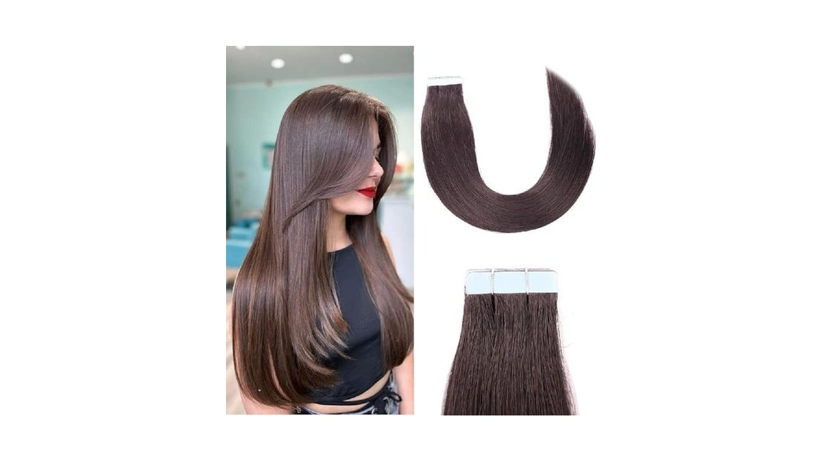 Blissource Hair Tape In Hair Extensions Human Hair,hair Extensions Real