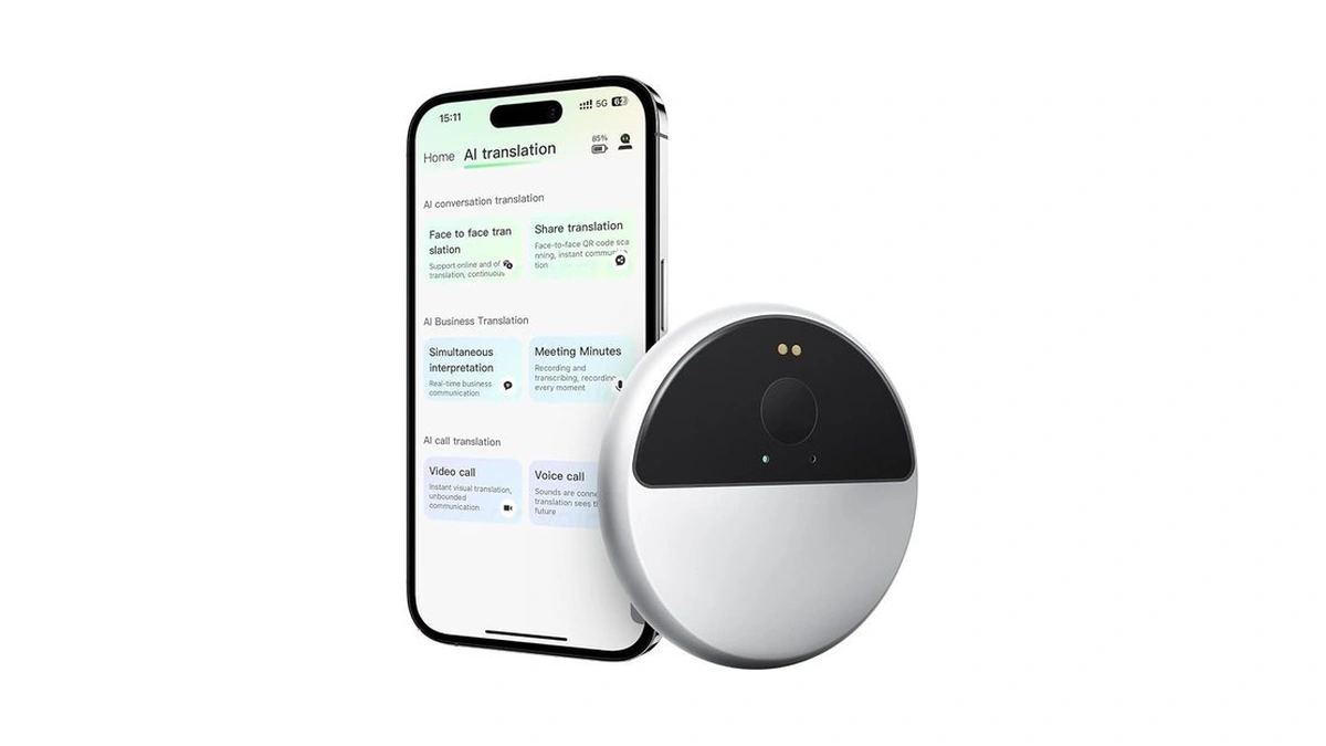 Innaio T9 Ai Language Translator Device, Real Time Voice Cloning,