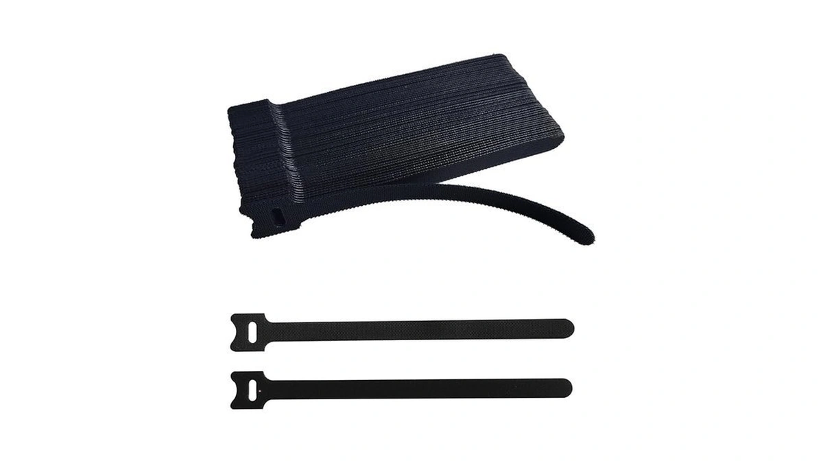 60 Pcs 8 Inches Black Reusable Cable Ties,multi-purpose Adjustable Cord