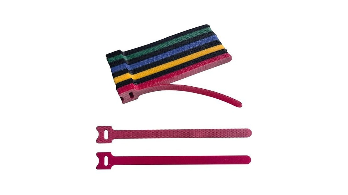 8 Inches Multi-colour Reusable Cable Ties Cord Straps Multi-purpose Wire