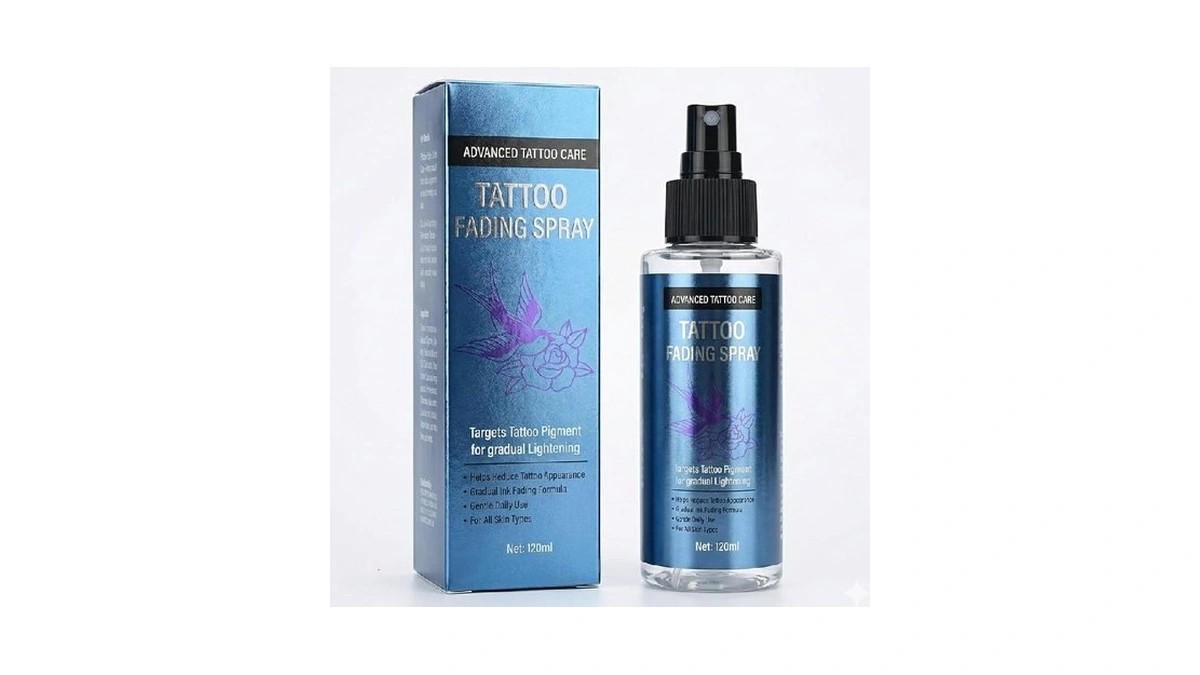 Tattoo Remover Spray, Gentle Fading Spray For Ink Blur, 4