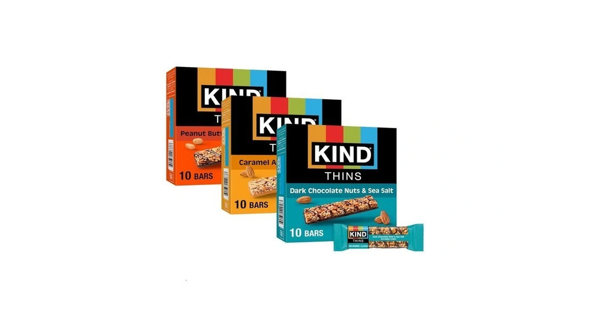 Kind Thins Snack Bars Variety Pack, Gluten Free, Low Calorie,