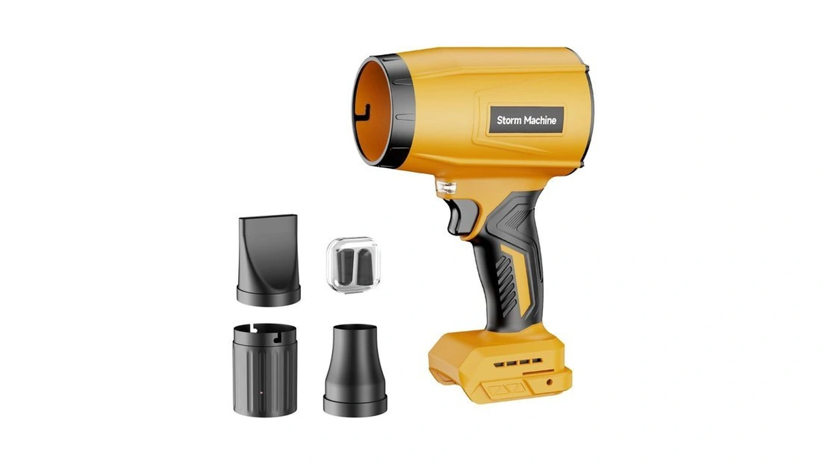 Turbo Jet Blower Cordless Compatible With Dewalt 20v (no Battery),