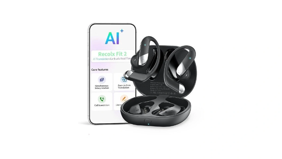 Recolx Fit 2 Ai Voice Recorder Note Taker & Translation