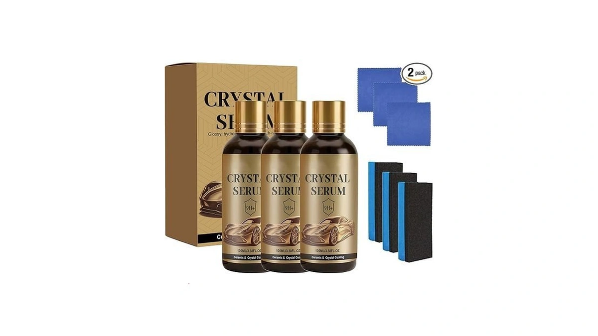 2pc Crystal Serum,9h Advanced Graphene Ceramic Coating For Cars,long Lasting