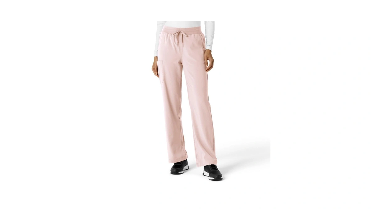 Carhartt Force Cross-flex Women's Boot Cut Scrub Pant, Soft Rose,