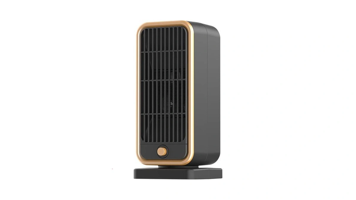 Omberr 500w Portable Ptc Ceramic Heater, 3-second Fast Heating, Quiet