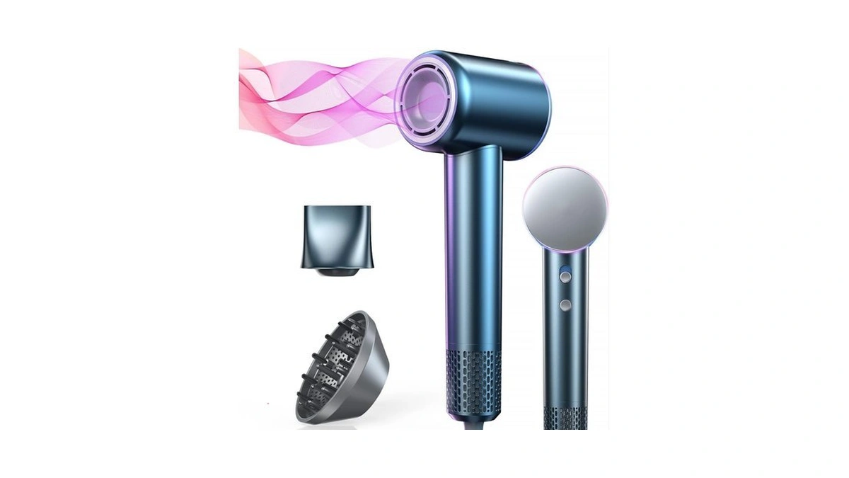 Idoo Hair Dryer With Diffuser For Women, Christmas Gifts, 1500w