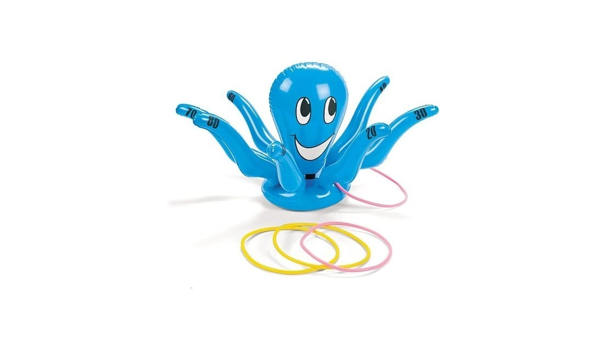 Fun Express Inflatable Octopus Ring Toss Game