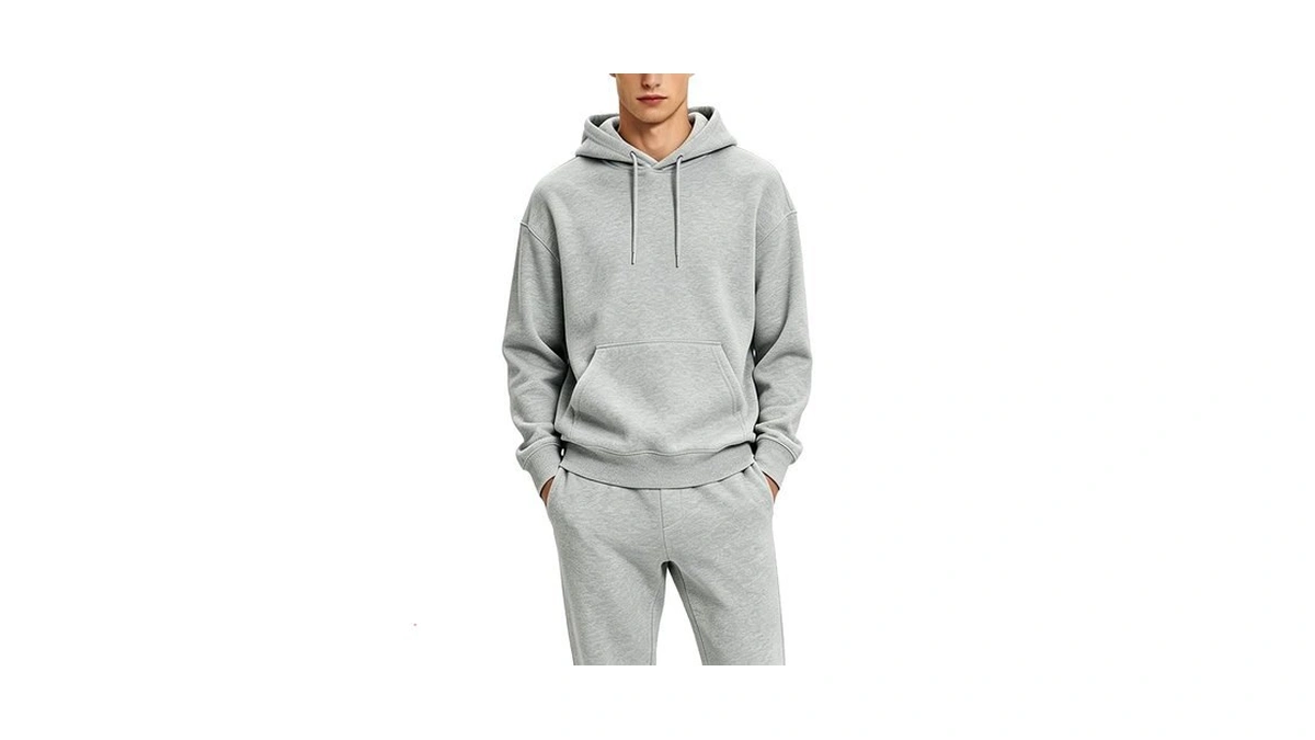 Amazon : Jihuilai Grey Tracksuits For Men 2 Piece