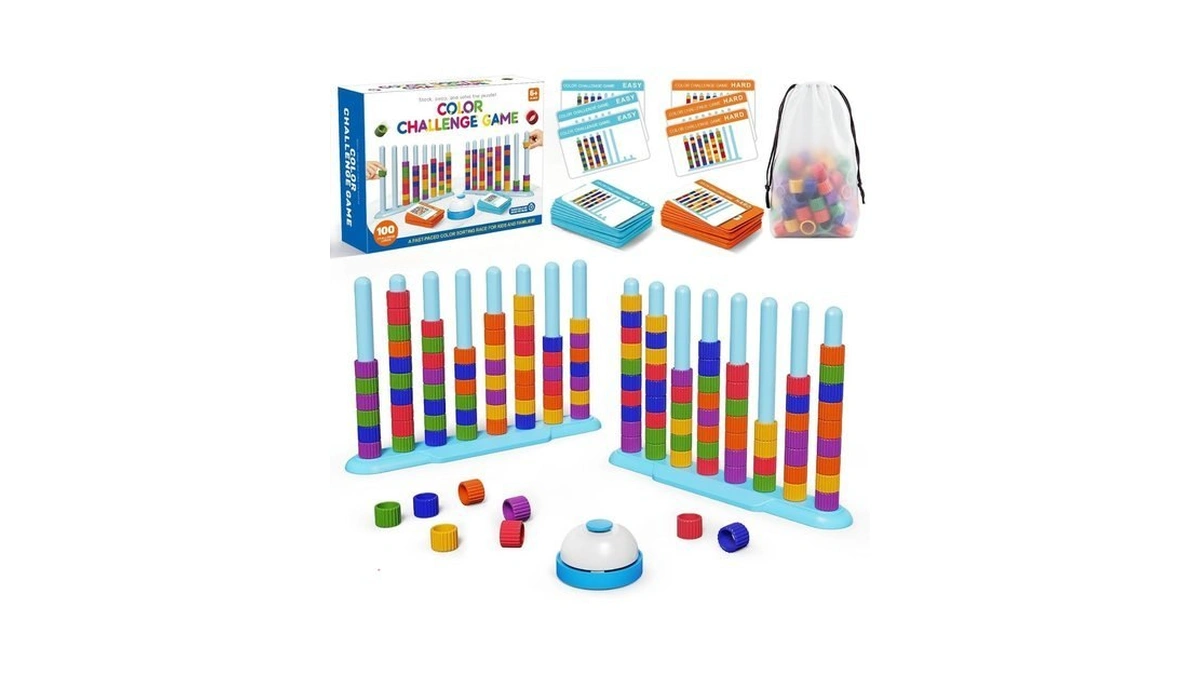 2 Pack Color Challenge Game – 2 Players Color Matching