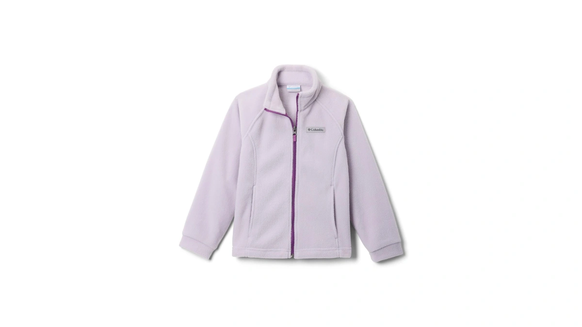 Columbia Youth Benton Springs Fleece Jacket, Lavender Pearl, 2t