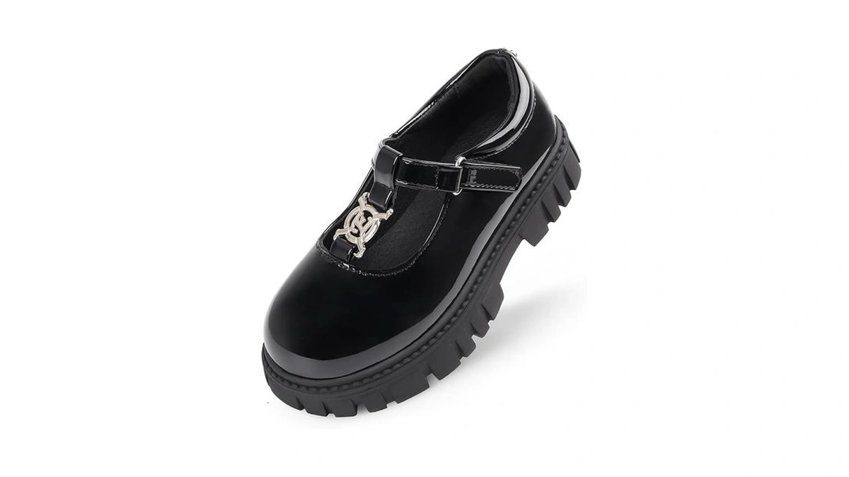 Wulubaba Dress Shoes For Girls, Toddler Mary Jane Shoes With