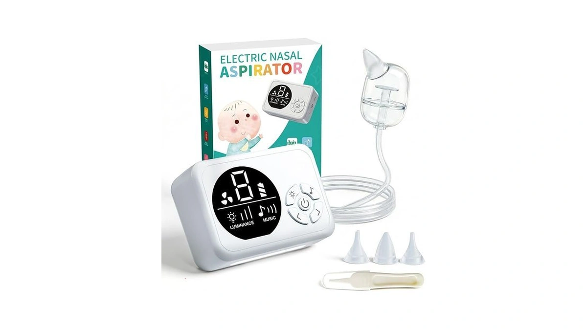 Nasal Aspirator For Baby, Hospital-grade Nose Sucker For Baby With
