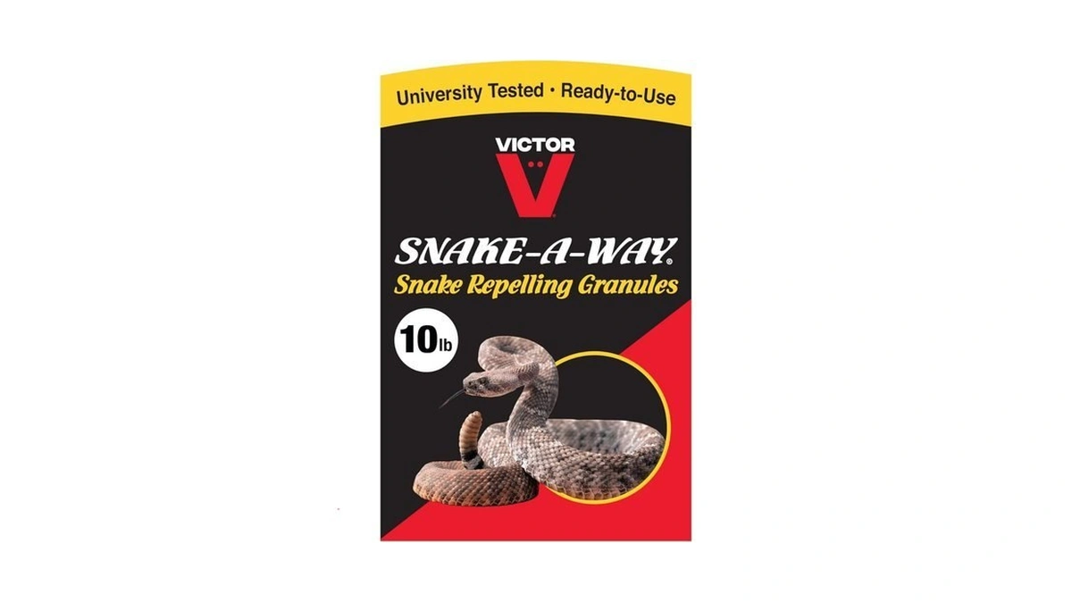 Victor Snake-a-way Outdoor Snake Repellent Granules For Yard, 10 Lb