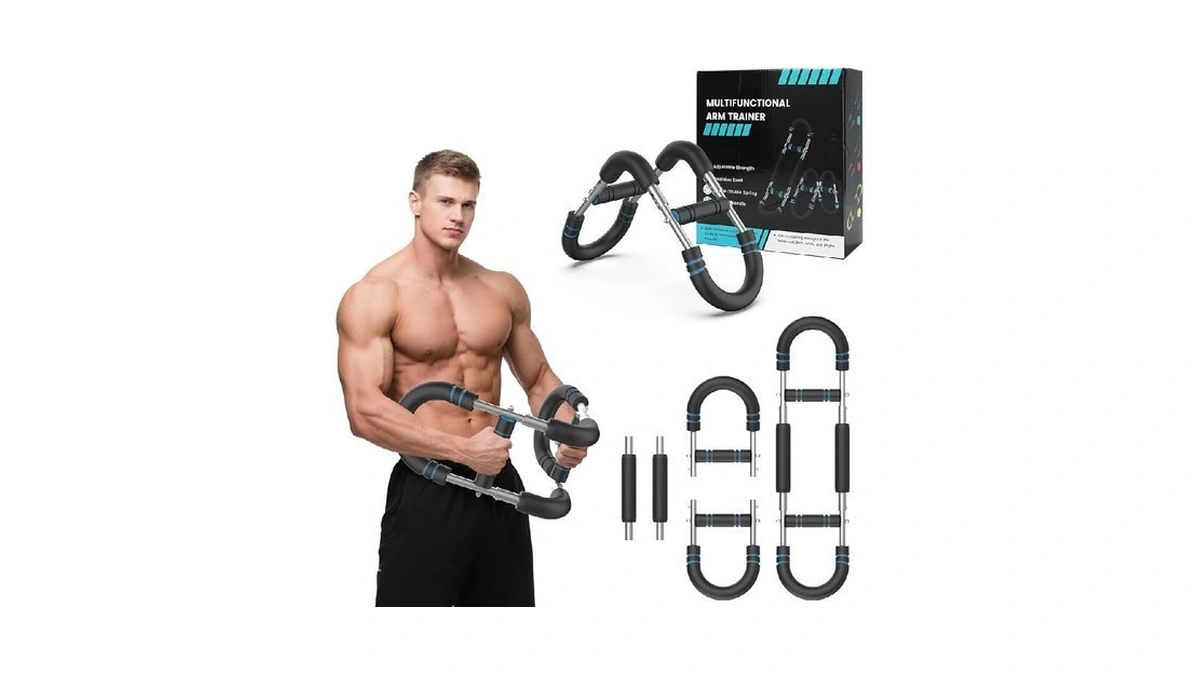 Power Twister Arm Trainer, 2026 New 40-100lb Adjustable Chest Workout