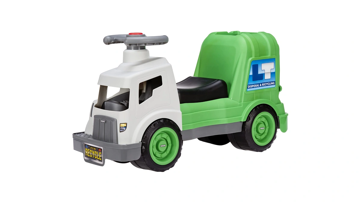 Little Tikes Dirt Diggers Garbage Truck Scoot Ride On With