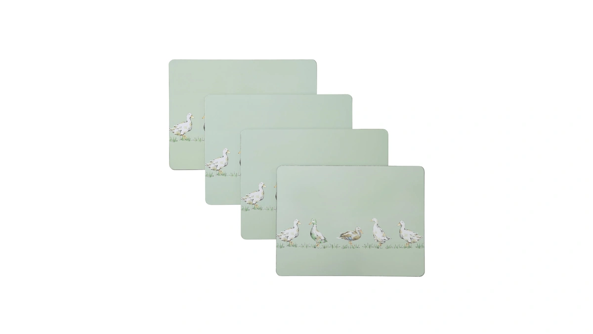 Laura Ashley Cork Placemats 16 X 12-inch For Kitchen And