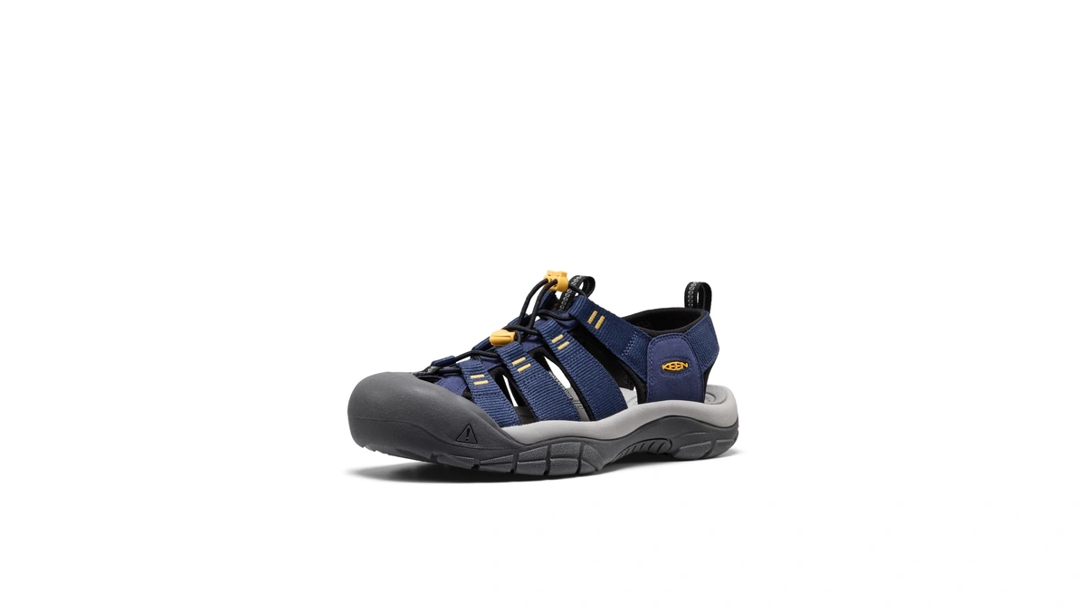 Keen Men's Newport H2 Closed Toe Water Sandals, Naval Academy/keen