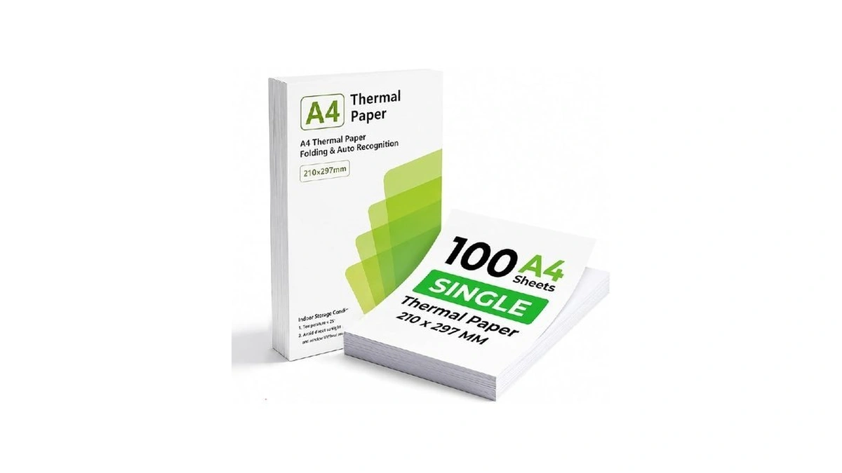 Thermal Printer Paper 8.5" X 11", Us Letter, Bpa Free,