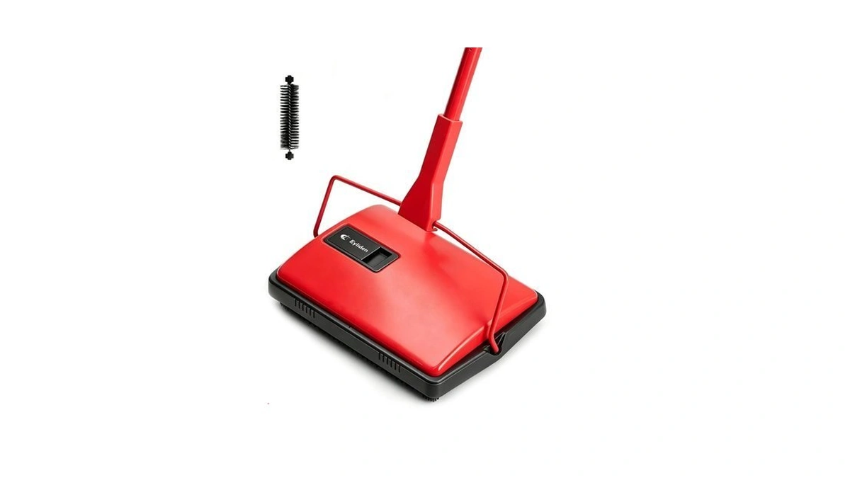 Eyliden X-large Carpet Sweeper - Quiet Manual Sweeper For Carpets