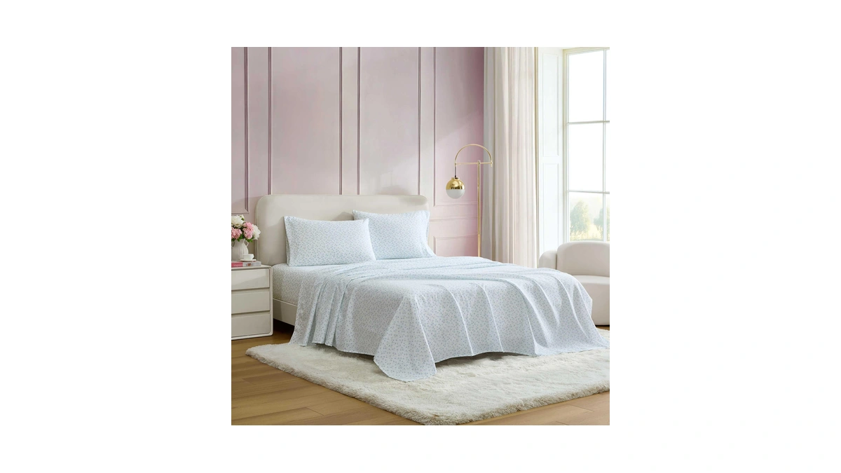Betsey Johnson - Twin Size Sheet Set, Ultra-soft Bedding With