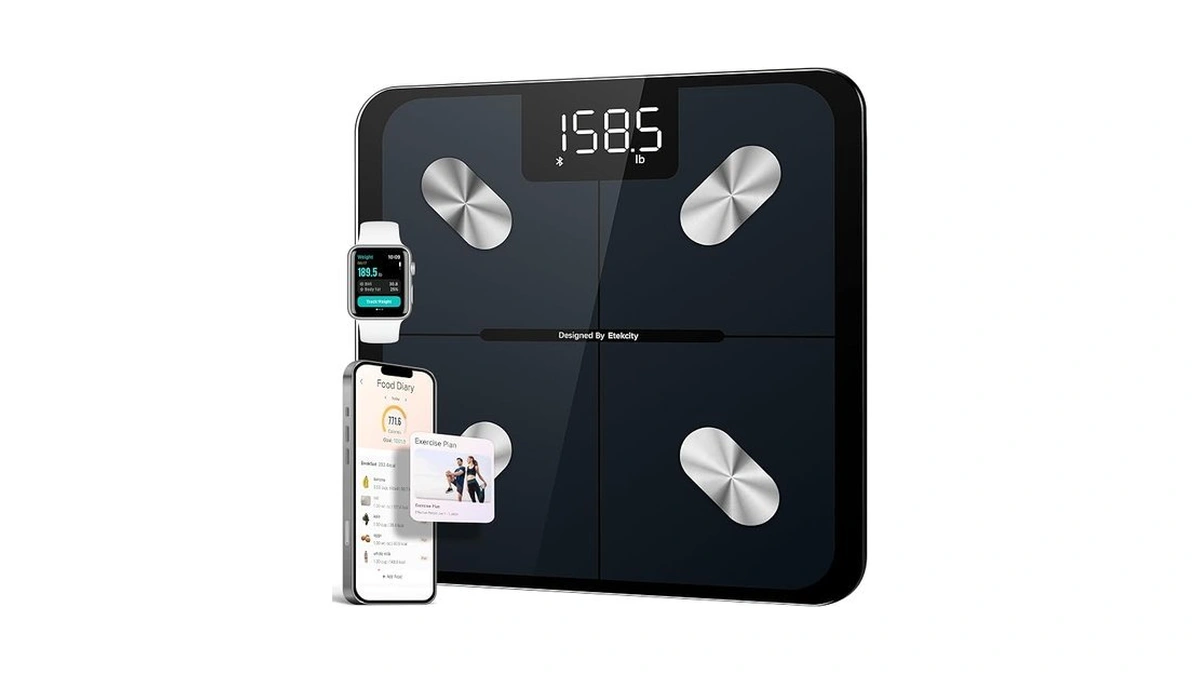 Etekcity Smart Scale For Body Weight, Fsa&hsa Eligible, Bathroom Digital