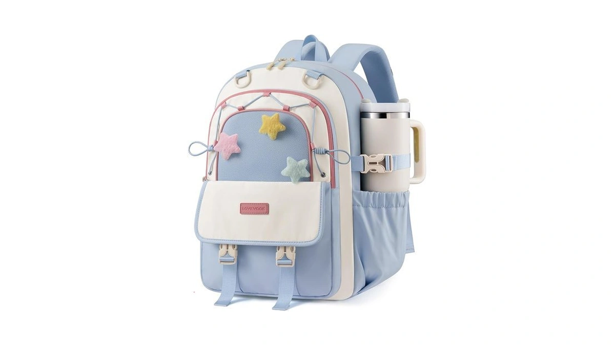 Lovevook School Backpack For Teen Girls, Cute Lightweight Bookbag With