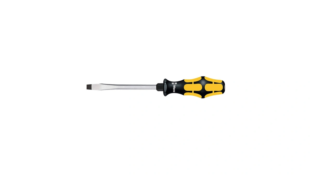 Wera 05018270001 Kraftform Plus 932 A Slotted Screwdriver, 10mm Head,