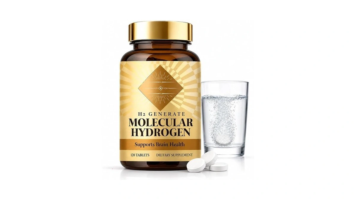 Molecular Hydrogen Tablets With Magnesium, 120 Count