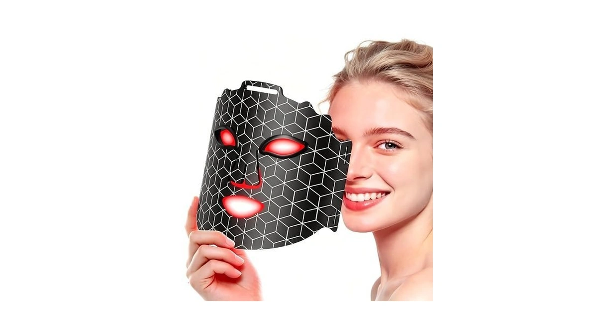 Mipeggy Red Light Therapy For Face, 4 Modes Portable Led