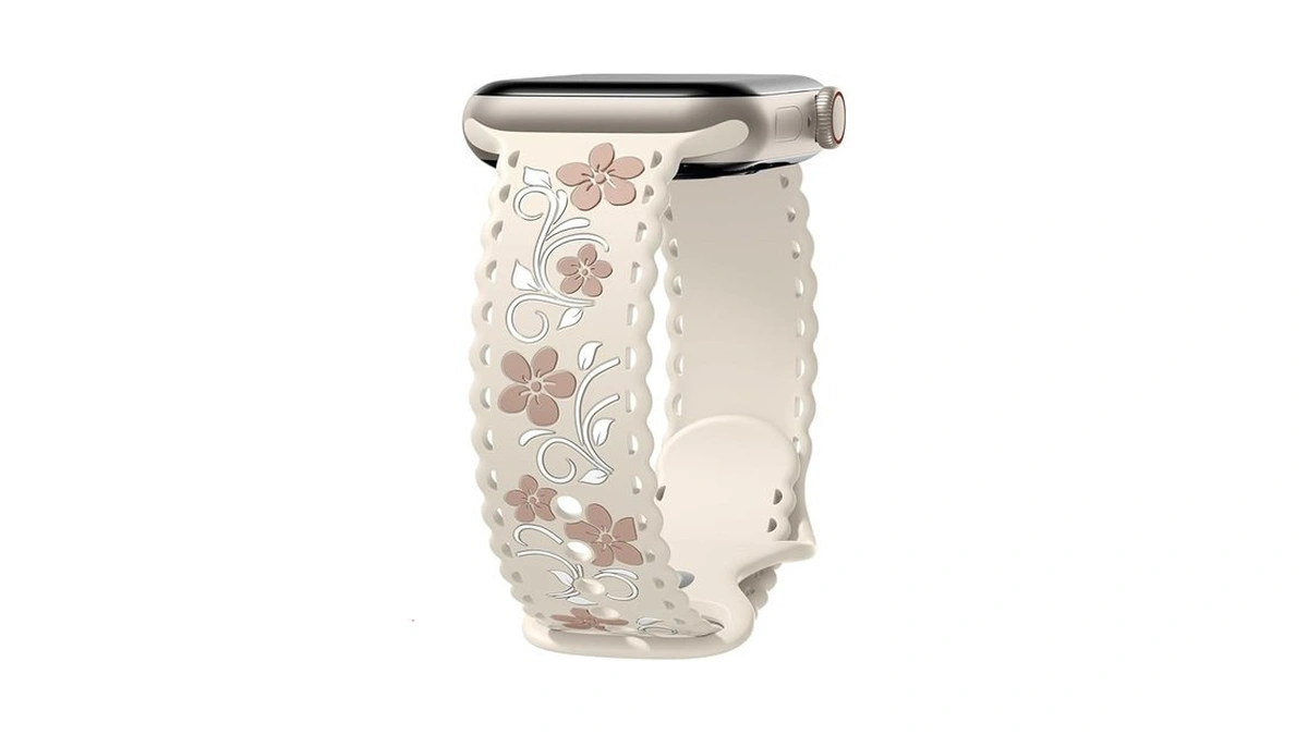 Getino Floral Band Compatible With Apple Watch Bands For Women