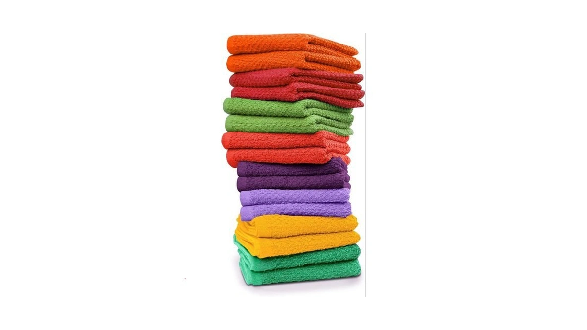 Tukasa Linens 16 Pack Cotton Washcloths For Body And Face,