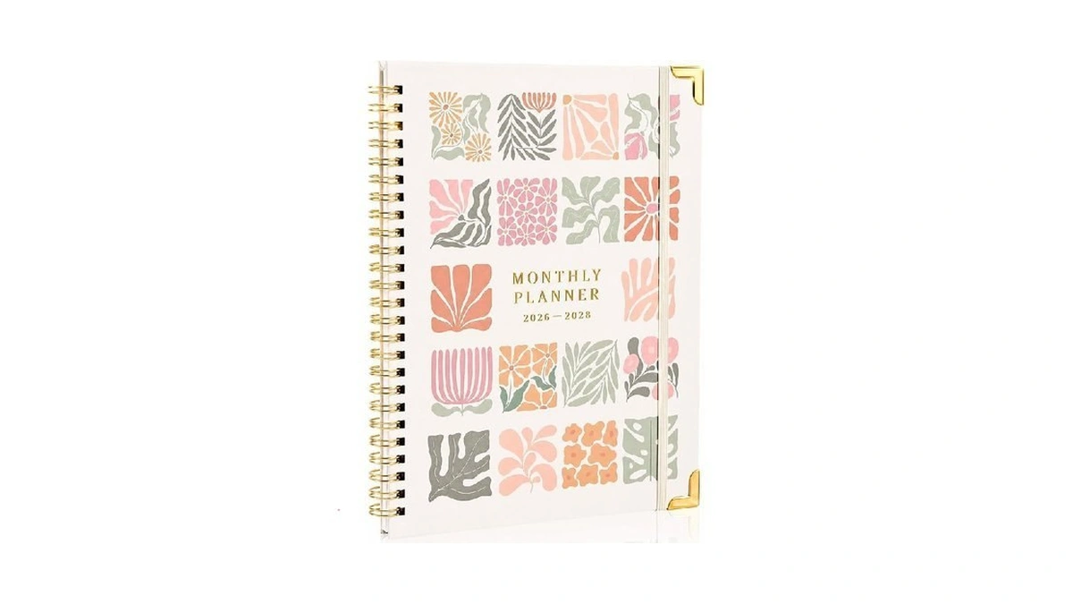 Beautiful Matisse 2026-2028 Monthly Planner - To Do List Notebook