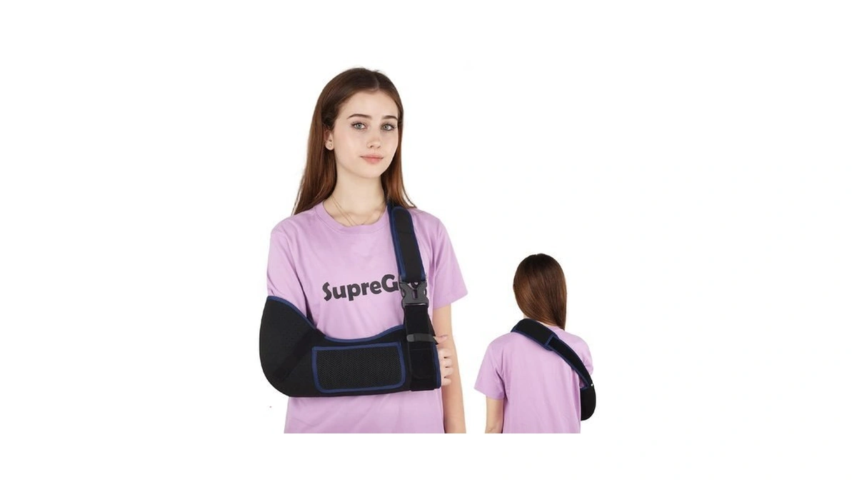 Supregear Arm Sling Shoulder Immobilizer For Women Men, Comfortable Breathable