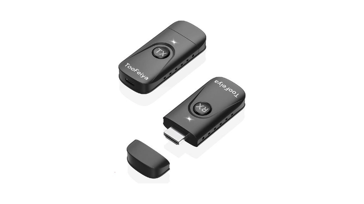 2026 Upgraded Wireless Hdmi Transmitter And Receiver 165ft/50m, 4k Decode