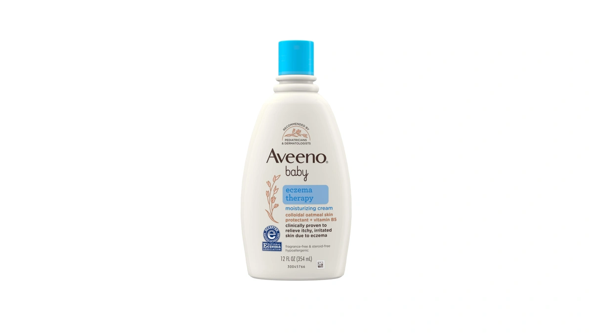 Aveeno Baby Eczema Therapy Moisturizing Cream, Natural Colloidal Oatmeal &